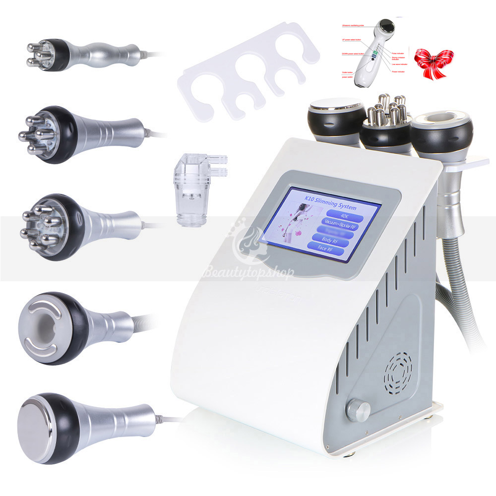 40K Cavitation Cellulite Reduction Ultrasonic Vacuum Body Sculpting Slimming Multipolar Spa RF Beauty Machine Facial Care Massager as Gift
40K Cavitation Cellulite Reduction Ultrasonic Vacuum Body Sculpting Slimming Multipolar Spa RF Beauty Machine Facial Care Massager as Gift