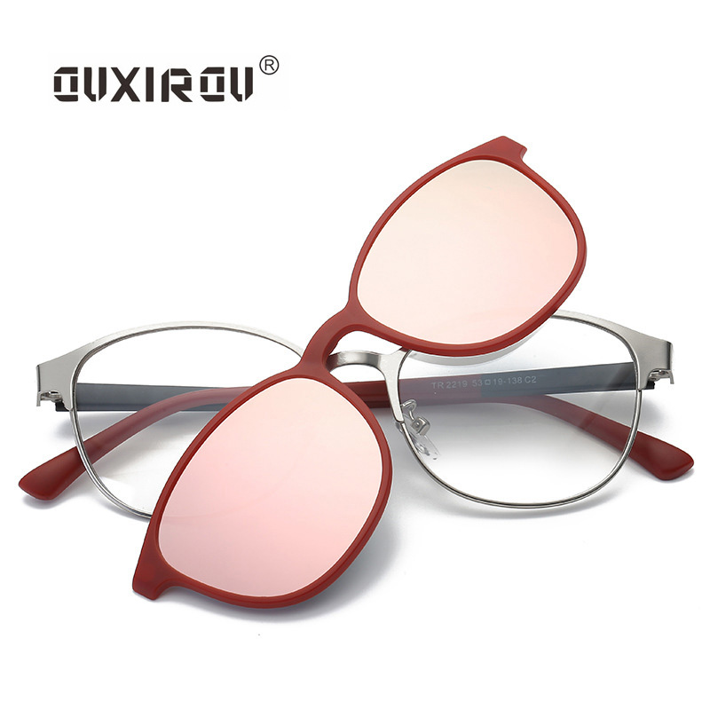 Fashion Eyeglasses Frames Men Women Sunglasses Polarized Magnetic Glasses Male Driving Clip On tr90 Spectacle Myopia S2219
Fashion Eyeglasses Frames Men Women Sunglasses Polarized Magnetic Glasses Male Driving Clip On tr90 Spectacle Myopia S2219
