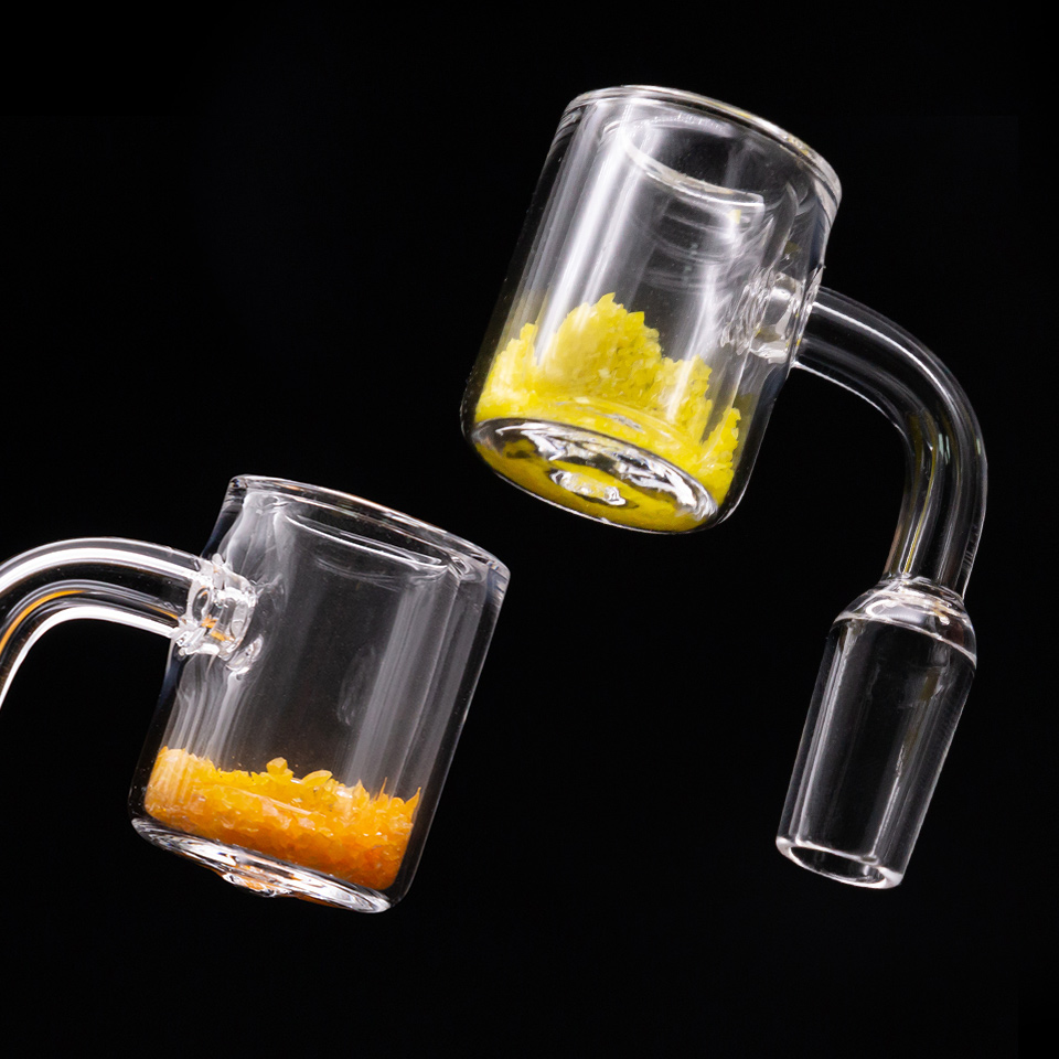Popular Thermochromic Quartz Banger Double 2mm Thick 10mm 14mm 18mm Male Female Smoking Nails For glass bong
Popular Thermochromic Quartz Banger Double 2mm Thick 10mm 14mm 18mm Male Female Smoking Nails For glass bong
