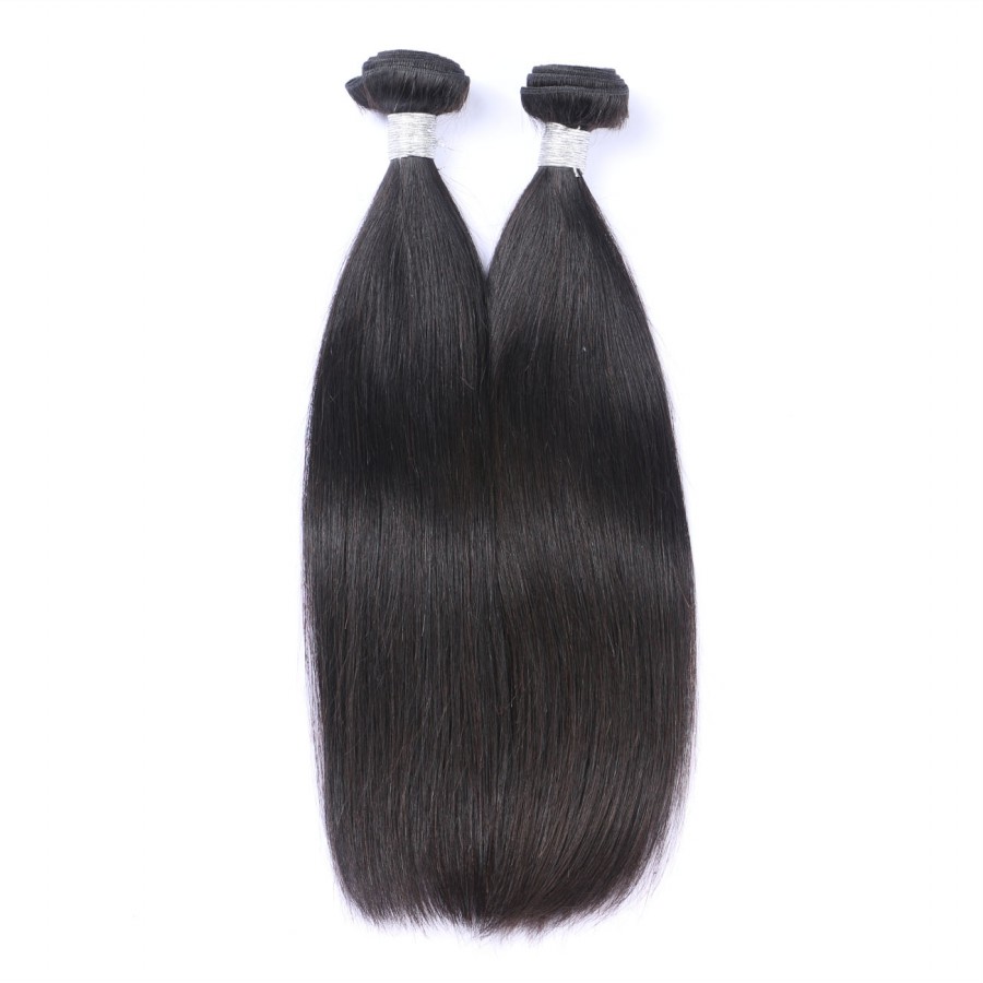 8A Natural Color 1B Brazilian Virgin Remy Human Hair Extensions Weave bundles Straight Sales price Wholesale
