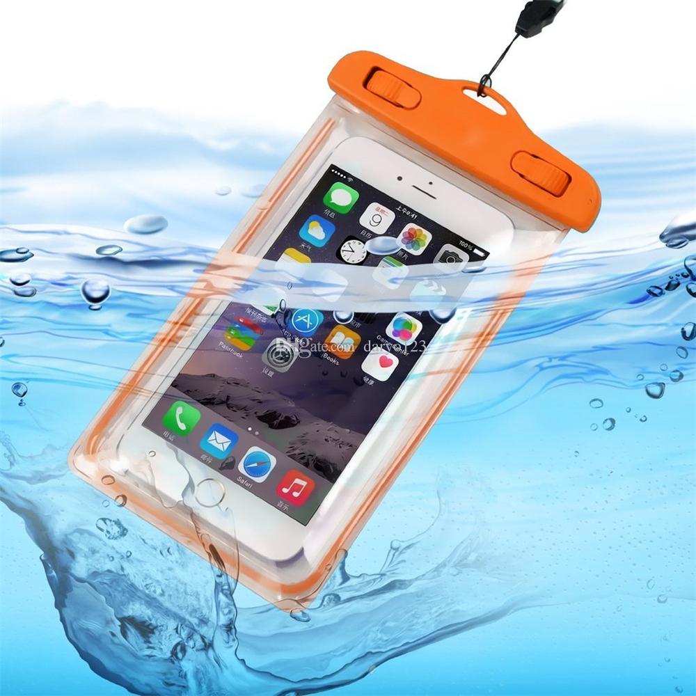 Cell Phone Camouflage Waterproof Bag Water Proof Bag armband pouch Case Cover For Universal water proof cases for iphone 7 6 6s plus samsung