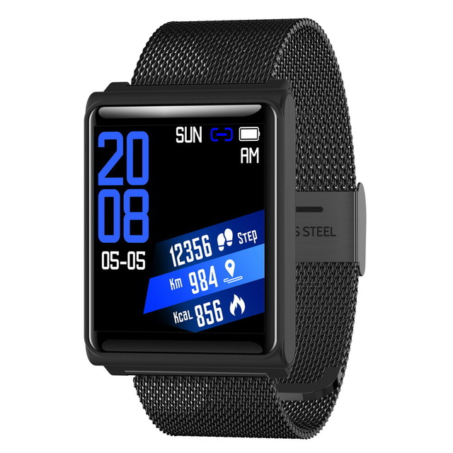 Smart Watch Blood Oxygen Blood Pressure Heart Rate Monitor Smart Bracelet Watch Fitness Tracker Smart Wristwatch Watch For Andorid iPhone