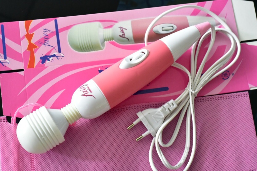 Europe plug Fairy av Sex Toy Powerful Multispeed Personal Massagers fairy mini Wand Women Vibrators For Female Y18102605