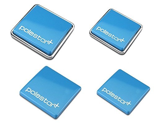 Polestar S60 Xc60 V60 Modified Car Decal North Star Blue Badge Sticker for 2968134