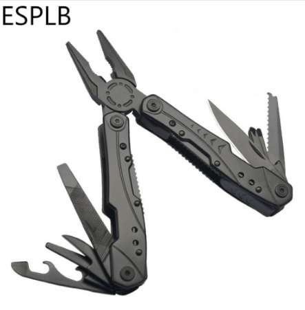 ESPLB 12-in-1 Multitool Pliers Multi Purpose Folding Pocket Plier Tool Hardened 420 Stainless Steel for Survival Camping Fishing
ESPLB 12-in-1 Multitool Pliers Multi Purpose Folding Pocket Plier Tool Hardened 420 Stainless Steel for Survival Camping Fishing