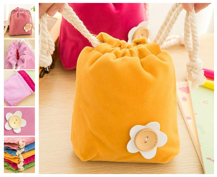 Candy Color Drawstring Pull-out Beam Pocket Button Flower Coin Purse Wallet Key Pouch Stationery Prize Cover Christmas Gift Sundries Bag
Candy Color Drawstring Pull-out Beam Pocket Button Flower Coin Purse Wallet Key Pouch Stationery Prize Cover Christmas Gift Sundries Bag