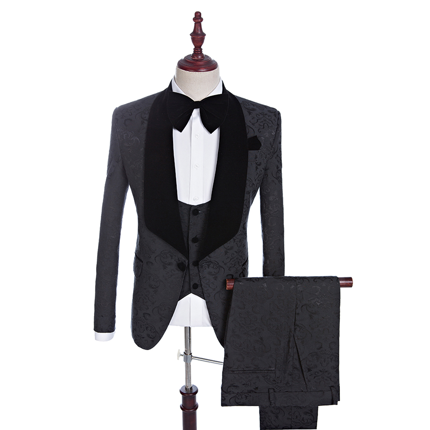 Hot Selling Groomsmen Shawl Black Lapel Groom Tuxedos One Button Men Suits Wedding/Prom Best Man Blazer ( Jacket+Pants+Vest+Tie) N 01, Same as image
Hot Selling Groomsmen Shawl Black Lapel Groom Tuxedos One Button Men Suits Wedding/Prom Best Man Blazer ( Jacket+Pants+Vest+Tie) N 01, Same as image