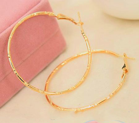 Charm Ear Stud Earings Jewelry Accessories Simple Earing Hoop Huggie Smooth Circle Earrings Golden Silver Plated Ear Acc Eardrop Jewellry