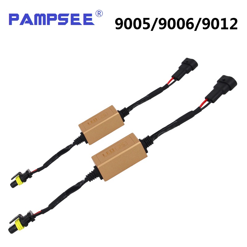 Shipping by DHL H4/H7/H11/HB3(9005)/HB4(9006) Canbus Wiring Harness Adapter LED Car Headlight Bulb Auto Headlamp Fog Light CANBUS