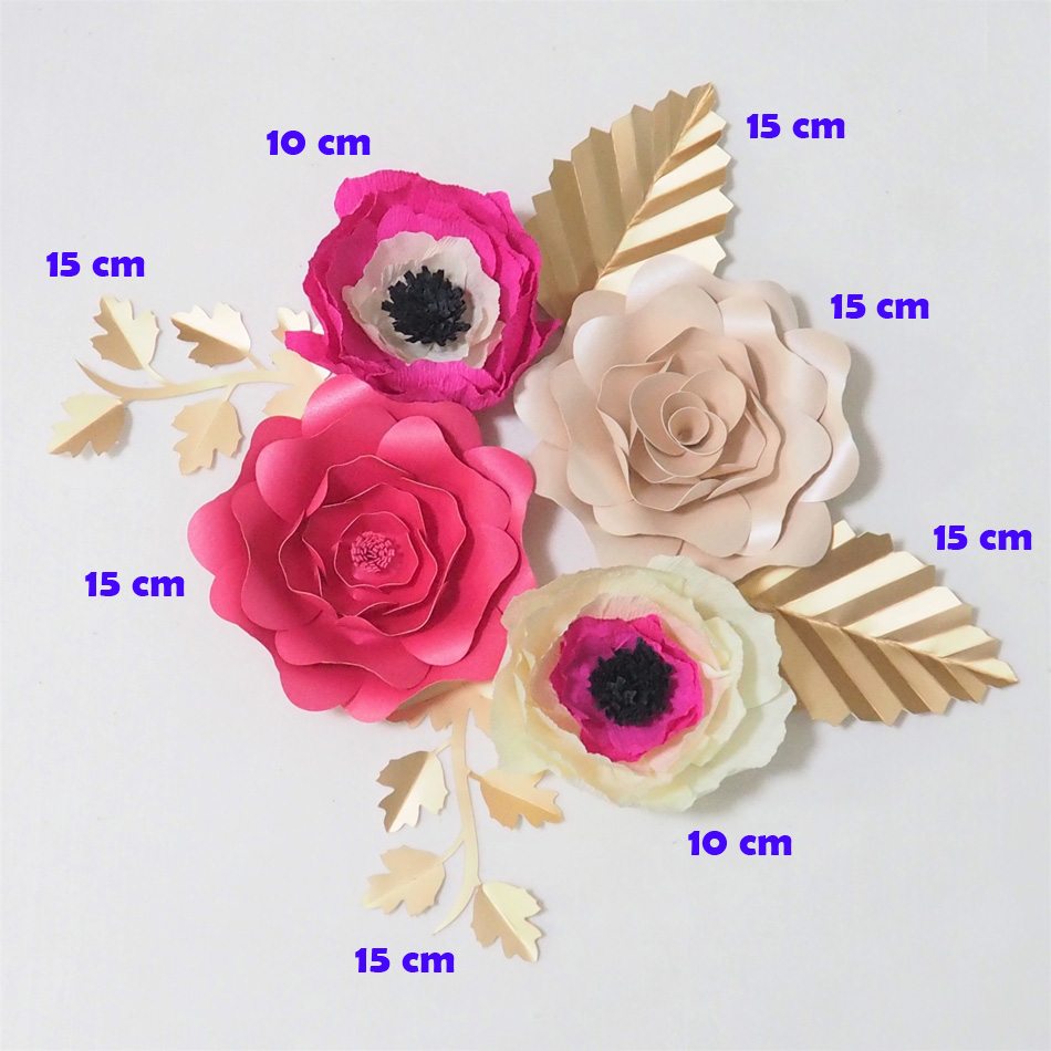 Giant Crepe Paper Flowers Artificial Flores Artificiale 4PCS+ 4 Leaves For Wedding Party & Event Backdrop Baby Nursery Hot Mix, As picture
Giant Crepe Paper Flowers Artificial Flores Artificiale 4PCS+ 4 Leaves For Wedding Party & Event Backdrop Baby Nursery Hot Mix, As picture