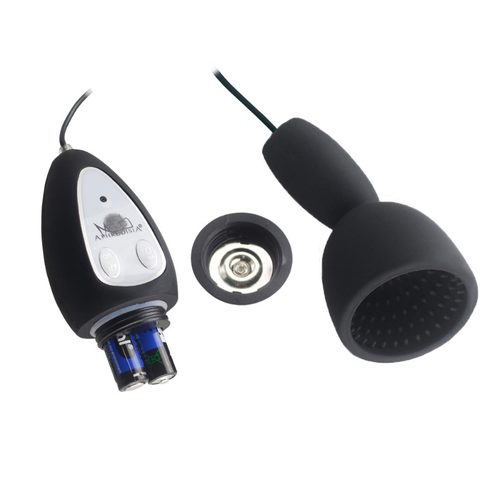 APHRODISIA 10 Speed Vibrating Silicone Penis Stamina Trainer Masturbation Vibrator for Men,Male Masturbator Adult Sex Toys Y18103105