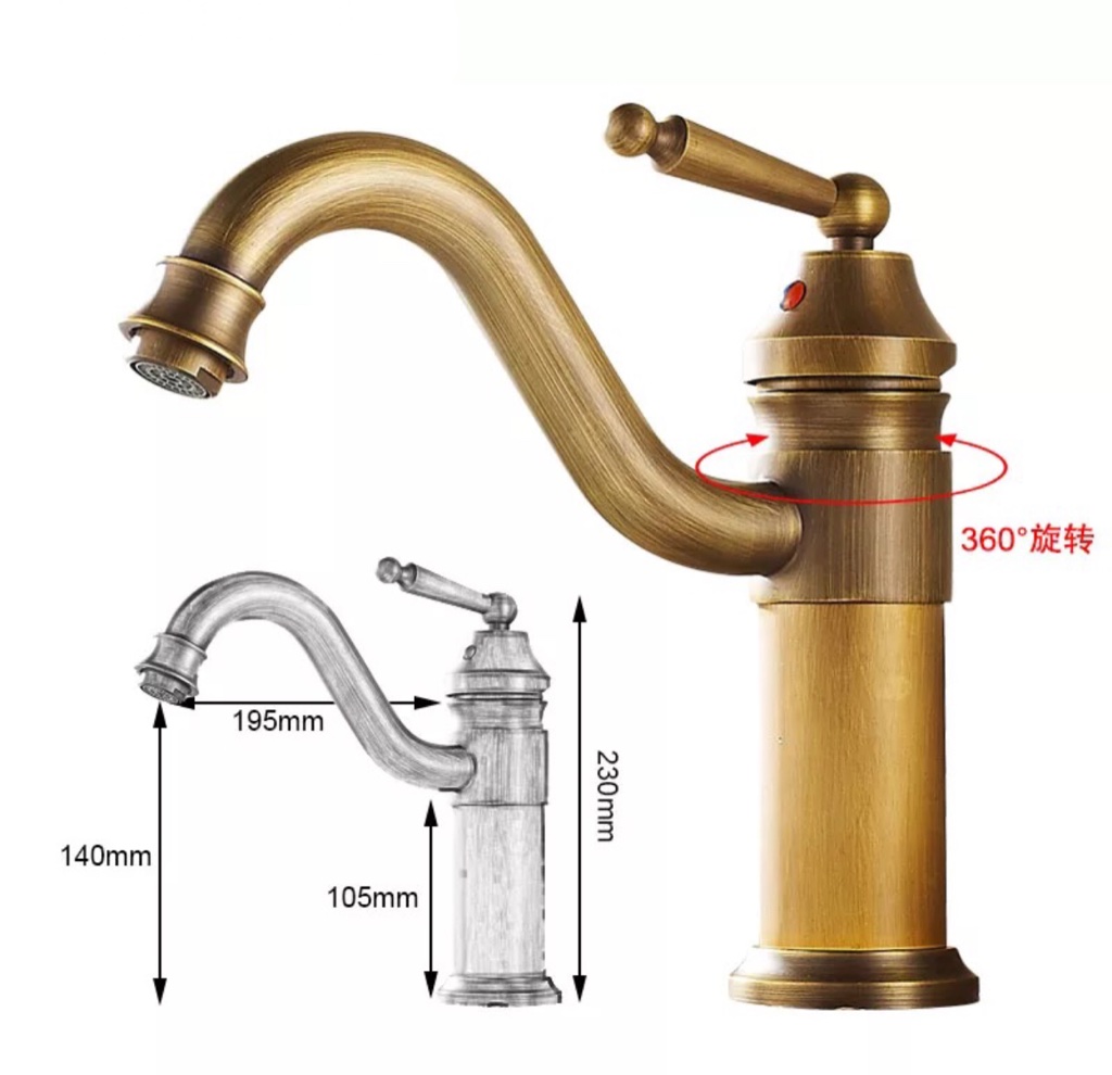 Rotary Basin Faucets Antique Brass Faucet Bathroom With Single Handle Vintage Deck Mount Torneiras Hot Cold Bath Mixer Water Tap
Rotary Basin Faucets Antique Brass Faucet Bathroom With Single Handle Vintage Deck Mount Torneiras Hot Cold Bath Mixer Water Tap