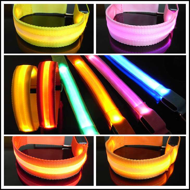 Glowing Bracelet LED lights Flash Wrist Ring Nocturnal Warning band Running Gear Glowing Christmas decoration
Glowing Bracelet LED lights Flash Wrist Ring Nocturnal Warning band Running Gear Glowing Christmas decoration