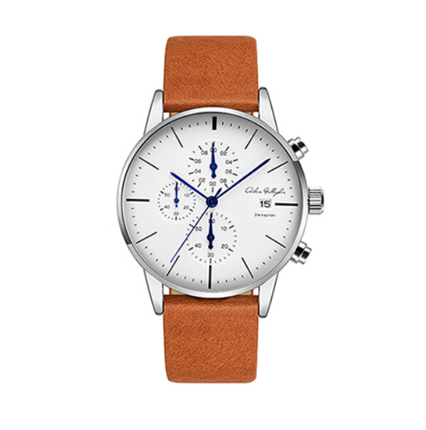 Chronograph Mens Watches Top Leather Strap Sports Quartz Wrist Watches Multi-function Wristwatch Adam Gallagher, Black
Chronograph Mens Watches Top Leather Strap Sports Quartz Wrist Watches Multi-function Wristwatch Adam Gallagher, Black