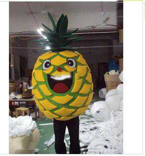 2018 High quality Pineapple Mascot Costume Fancy Dress Outfit, Green 
2018 High quality Pineapple Mascot Costume Fancy Dress Outfit, Green