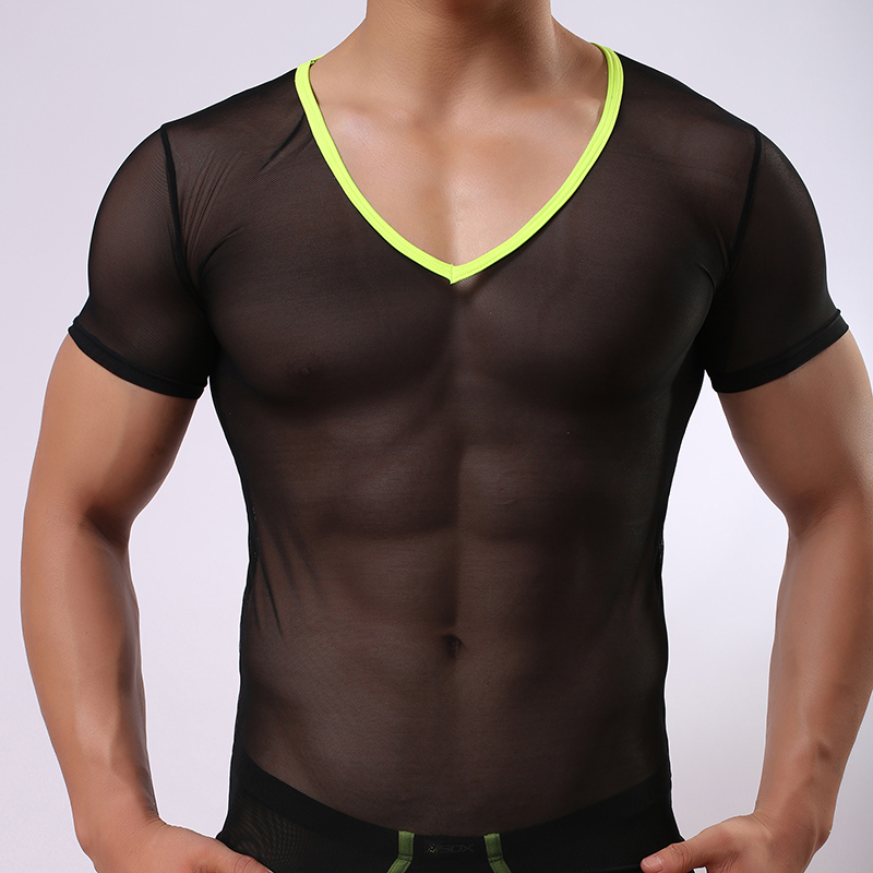 Mens Vest Mesh Breathable Sexy Mesh See Through Transparent Short Sleeve Gay Tank Top Undershirt Men Tank Top Shirts Singlet Fitness, Black;brown
Mens Vest Mesh Breathable Sexy Mesh See Through Transparent Short Sleeve Gay Tank Top Undershirt Men Tank Top Shirts Singlet Fitness, Black;brown