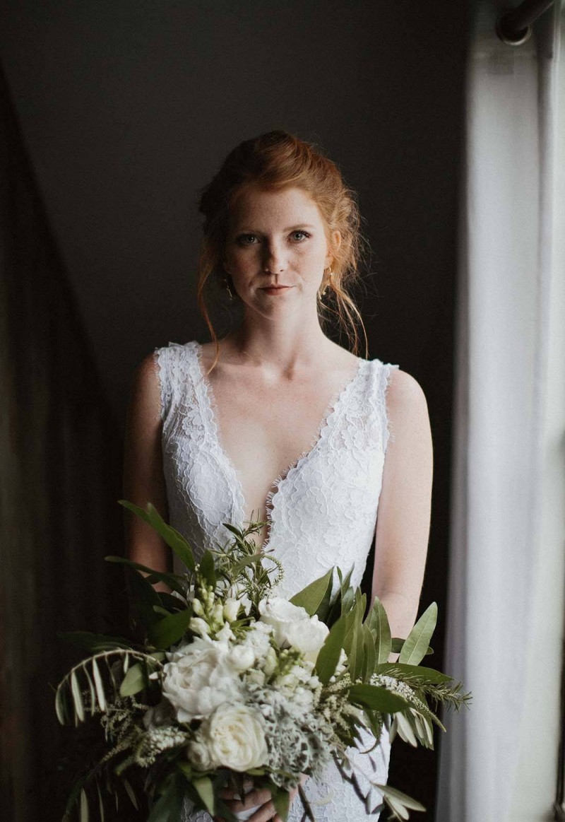 Summer Boho Mermaid Wedding Dress Gorgeous Deep V Neck Full Lace Backless Bridal Gowns For Garden Outdoor