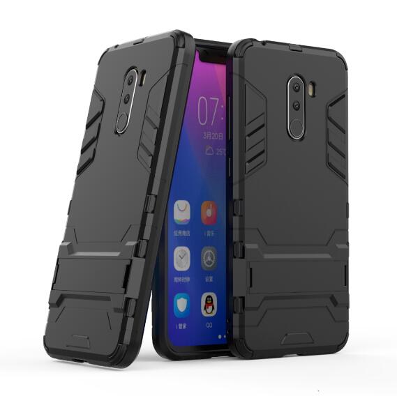 For Xiaomi Pocophone F1 Case Optional Stand Rugged Combo Hybrid Armor Bracket Impact Holster Protective Cover For Xiaomi Pocophone F1, Black
For Xiaomi Pocophone F1 Case Optional Stand Rugged Combo Hybrid Armor Bracket Impact Holster Protective Cover For Xiaomi Pocophone F1, Black