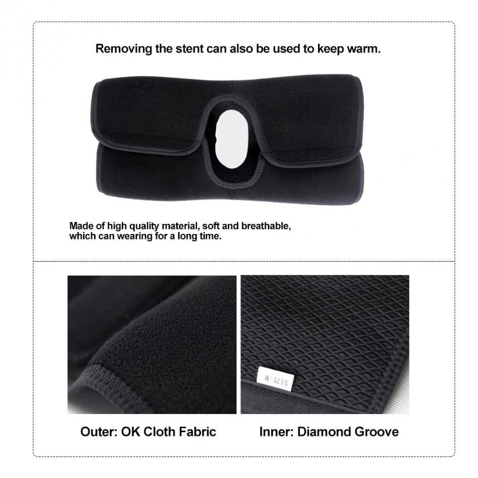 Oper Knee Splint Brace Adjustable Knee Joint Support Orthosis Medical Hinged Support Patella Fracture Injury Fix Stabilizer Pads