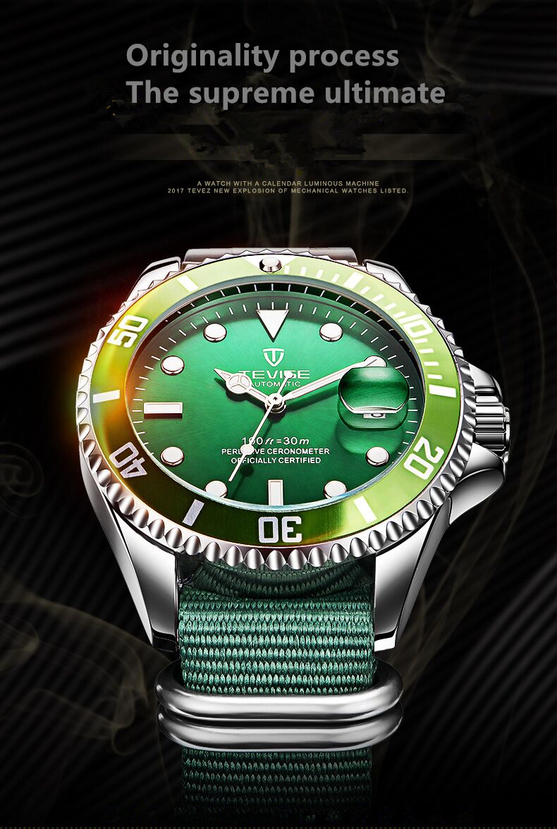 2018 high quality mechanical watches, recreational watch stainless steel luxurious watch men's fashion sports new watch the clock20, Multi-color
2018 high quality mechanical watches, recreational watch stainless steel luxurious watch men's fashion sports new watch the clock20, Multi-color