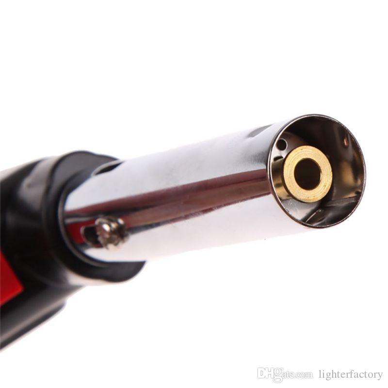 Welding Gun Burner kitchen torch Flamethrower BBQ Guns Butane Gas Blow Torch Lighter Soldering Cooking Tools New W260202