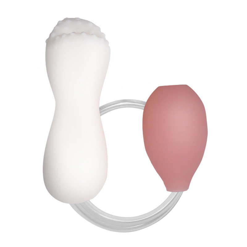 Toysdance Oral Sex Male Masturbator Deep Throat Sucking Rubber With Suction Pump Blow Job Stimulator Pocket Pussy Adult Sex Toys Y18103105