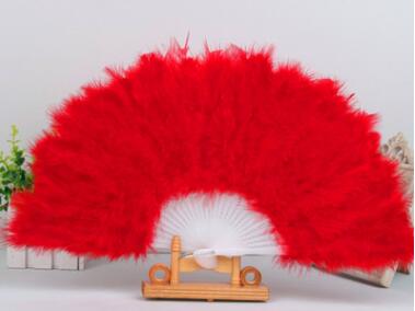 Beautiful feather fan dance props Wedding Party Hand Fancy Dress Costume Event Party Supplies 8pcs wholesale