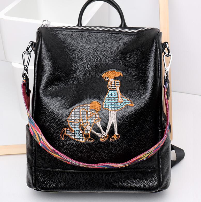 new style High quality 100% popular fashion women Backpack Outdoor Packs Totes Zipper bags women girls Genuine Leather bag 7709, 01
new style High quality 100% popular fashion women Backpack Outdoor Packs Totes Zipper bags women girls Genuine Leather bag 7709, 01