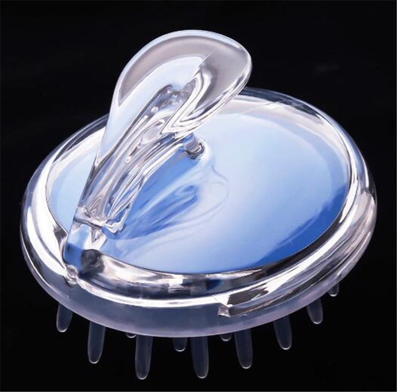 Silicone Head Massager Shampoo Scalp Massage Brush Hair Washing Comb Body Massage Brush Cepillo De Masaje Para El Cuero Cabelludo Con Champu