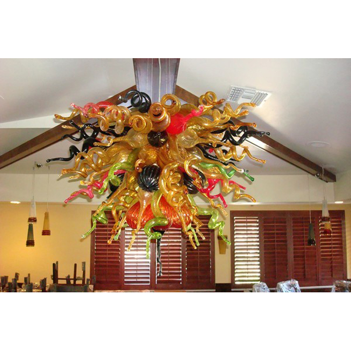 Foyer Decor Hand Blown Colorful Glass Chandelier Light CE UL Certificate Customized Murano Glasss LED Pendant Lamps Chihuly Style Chandelier
Foyer Decor Hand Blown Colorful Glass Chandelier Light CE UL Certificate Customized Murano Glasss LED Pendant Lamps Chihuly Style Chandelier