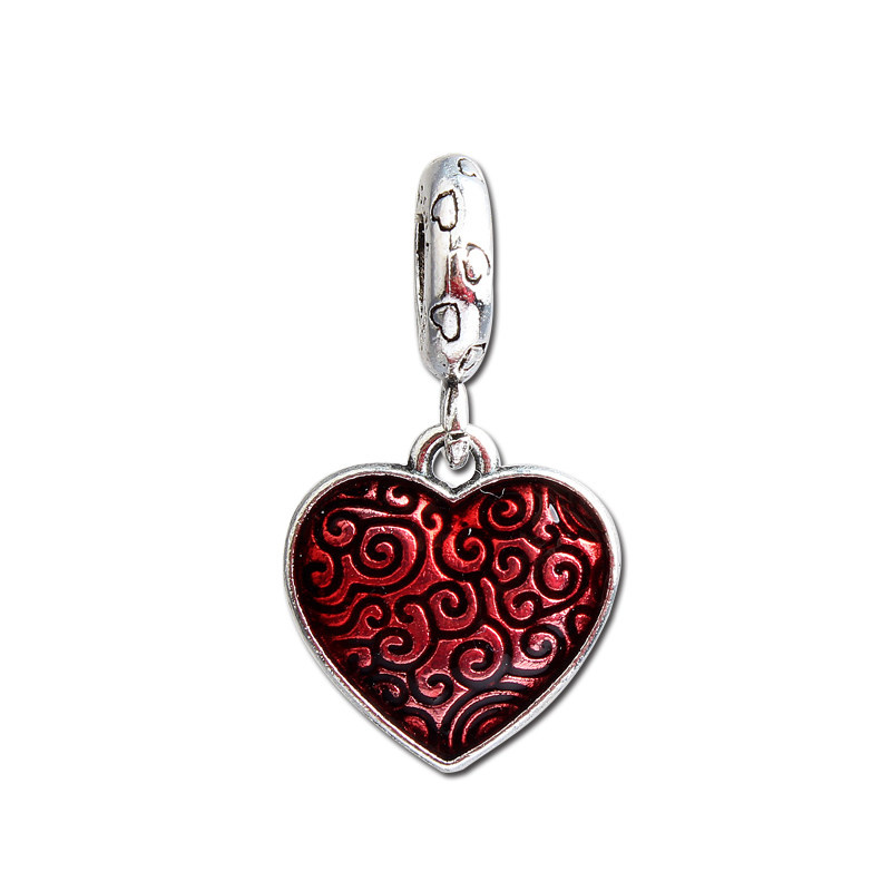 Classical Red Heart Dangle Charm Bead Big Hole Fashion Women Jewelry European Style For DIY Bracelet Necklace, Bronze;silver
Classical Red Heart Dangle Charm Bead Big Hole Fashion Women Jewelry European Style For DIY Bracelet Necklace, Bronze;silver