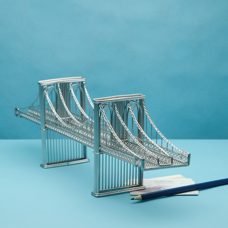 FREE SHIPMENT J46 BROOKLYN BRIDGE STATUES WIRE MODEL STAINLESS HAND-MADE ART CRAFTS WEDDING BIRTHDAY HOME GARDEN OFFICE GIFT PRESENT CUTE
FREE SHIPMENT J46 BROOKLYN BRIDGE STATUES WIRE MODEL STAINLESS HAND-MADE ART CRAFTS WEDDING BIRTHDAY HOME GARDEN OFFICE GIFT PRESENT CUTE