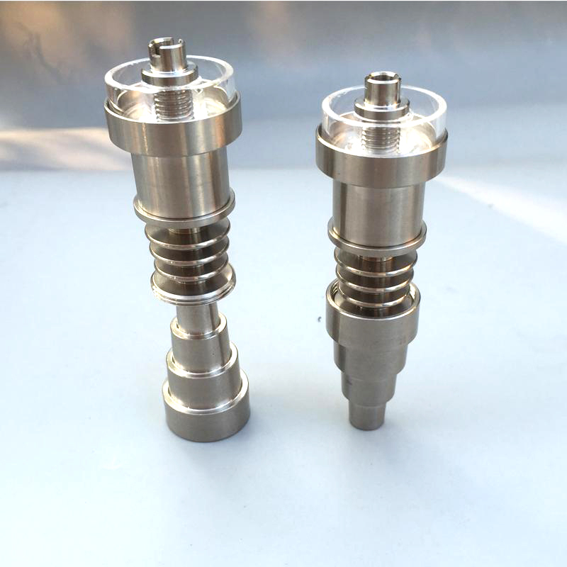 6 in 1 Titanium Dabber Quartz nail Quartz Hybrid Titanium Nail Joint 10/14/18mm Female and Male fit 10mm 16mm 20mm Enail
6 in 1 Titanium Dabber Quartz nail Quartz Hybrid Titanium Nail Joint 10/14/18mm Female and Male fit 10mm 16mm 20mm Enail