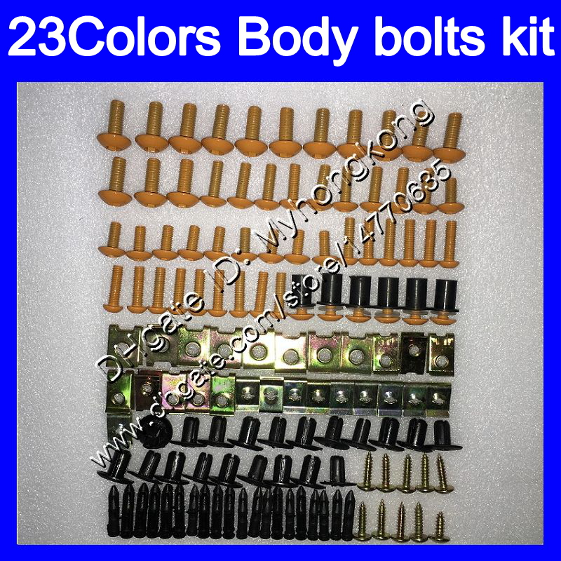 Fairing bolts full screw kit For KAWASAKI ZZR1400 06 07 08 09 10 11 ZZR 1400 2006 2007 2008 2009 2011 Body Nuts screws nut bolt kit 25Colors, No.1
Fairing bolts full screw kit For KAWASAKI ZZR1400 06 07 08 09 10 11 ZZR 1400 2006 2007 2008 2009 2011 Body Nuts screws nut bolt kit 25Colors, No.1