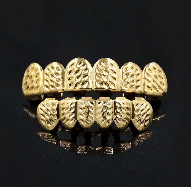Hip Hop Personality Fangs Teeth Gold Silver Rose Gold Teeth Grillz Gold False Teeth Sets Vampire Grills For women men Dental Grills Jewelry
Hip Hop Personality Fangs Teeth Gold Silver Rose Gold Teeth Grillz Gold False Teeth Sets Vampire Grills For women men Dental Grills Jewelry