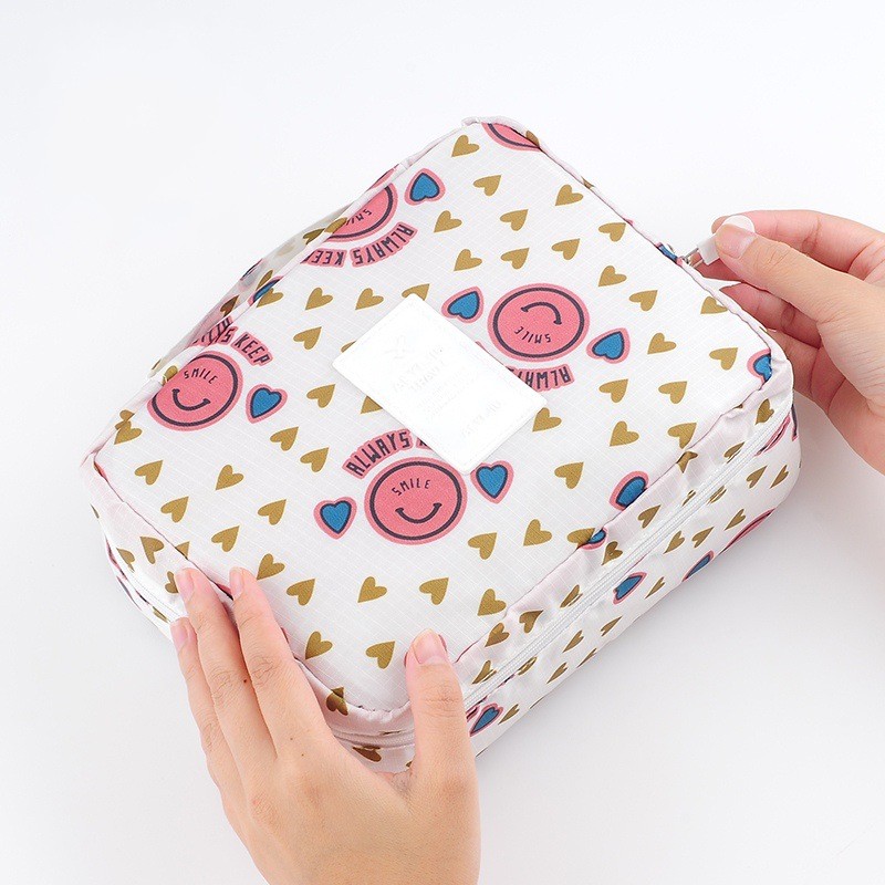Women Cosmetic Bag Multifunction Organizer Waterproof Portable Makeup Bag Travel Necessity Beauty Case Wash Pouch
