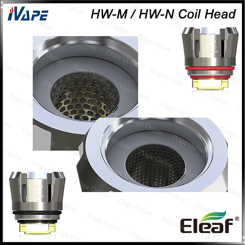 Eleaf HW-M Head 0.15ohm Eleaf HW-N Head 0.2ohm Reimagined Net and Multihole Replacement Coils For iJust 3 Ello Duro 100% Original
Eleaf HW-M Head 0.15ohm Eleaf HW-N Head 0.2ohm Reimagined Net and Multihole Replacement Coils For iJust 3 Ello Duro 100% Original