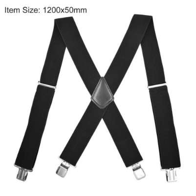 Male Suspenders men 4 Clips 5*120cm Men's casual braces Elastic Pants tirantes Leather Belt Strap Clothing Accessories
Male Suspenders men 4 Clips 5*120cm Men's casual braces Elastic Pants tirantes Leather Belt Strap Clothing Accessories