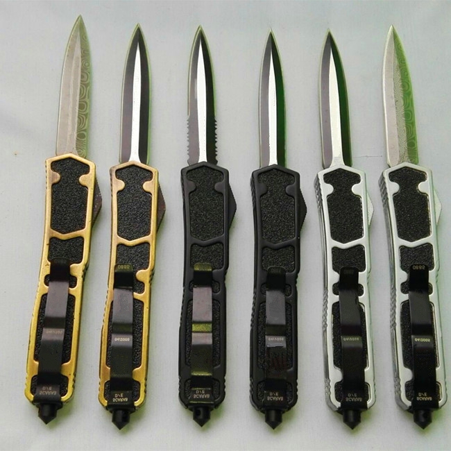 OEM self defense MTAUTOTF Sword ant 12 models dual action D/E blade Hunting aut Pocket Knife Survival Knife Xmas gift for men 1pcs
OEM self defense MTAUTOTF Sword ant 12 models dual action D/E blade Hunting aut Pocket Knife Survival Knife Xmas gift for men 1pcs