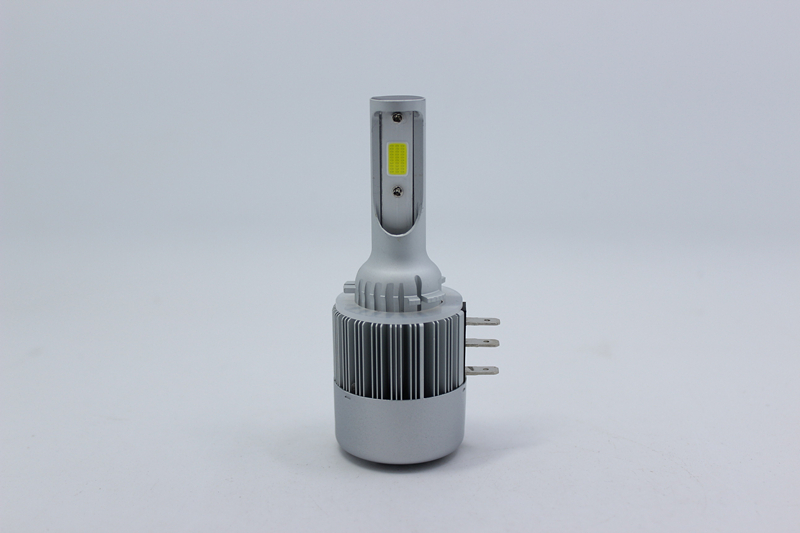 PAMPSEE 1Set H15 LED Car Headlight Bulbs COB Chip 60W 6000Lm 12V Auto Lamp Light White 6500K LED Bulbs with 1 Year Warranty