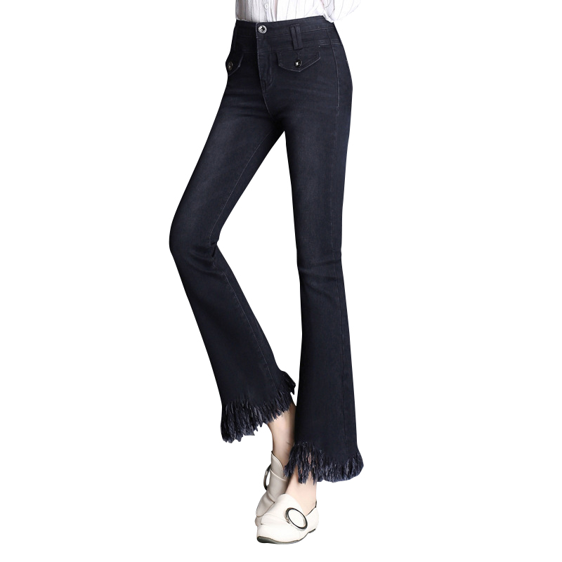 WZJHZ Flare Jeans Women's High Waist Boot Cut Jeans Fashion Denim Pants Elastic Trouser Black Blue Sexy Slim High Waist
WZJHZ Flare Jeans Women's High Waist Boot Cut Jeans Fashion Denim Pants Elastic Trouser Black Blue Sexy Slim High Waist