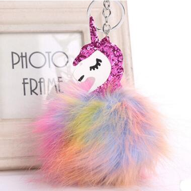 Anime Horse Keychain Cute Unicorn Key Chain Pendant Women Car Styling Fluffy Fur Pompom Keyring Bag Hang Trinkets 4 Colors
Anime Horse Keychain Cute Unicorn Key Chain Pendant Women Car Styling Fluffy Fur Pompom Keyring Bag Hang Trinkets 4 Colors