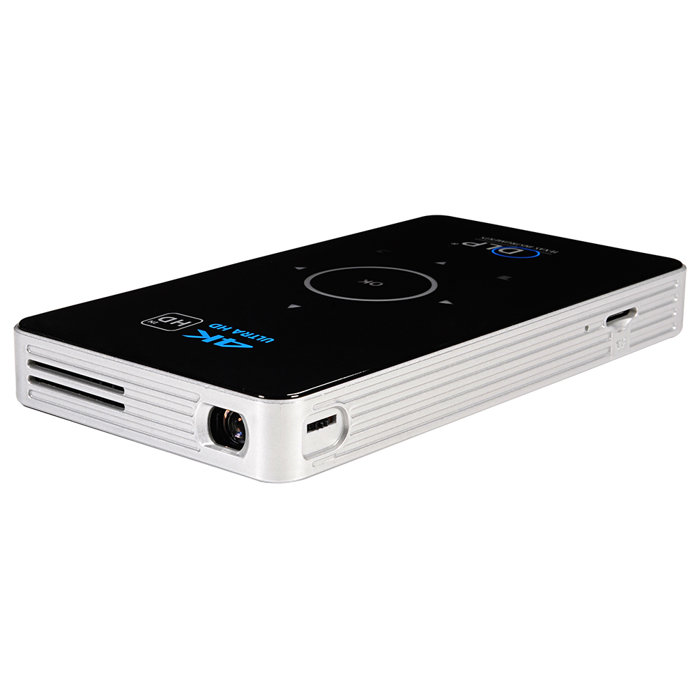 C6 Mini 4K DLP Android 90 Projector 5G WiFi Bluetooth 40 Portable Video Home Cinema Support Mobile Phone Miracast Airplay Amlogi