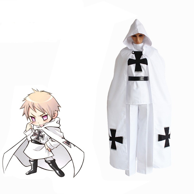 Axis Powers Hetalia Gilbert Beilschmidt Costume Prussia Teutonic Cosplay Japanese Anime Costumes Outfit Set Cloak White Suit
Axis Powers Hetalia Gilbert Beilschmidt Costume Prussia Teutonic Cosplay Japanese Anime Costumes Outfit Set Cloak White Suit