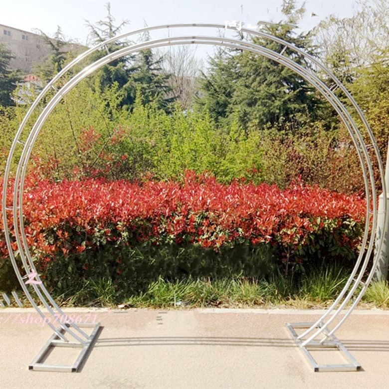 Wedding props iron arch background wall decoration truss arch frame round flower gate cherry blossom flowergate
Wedding props iron arch background wall decoration truss arch frame round flower gate cherry blossom flowergate