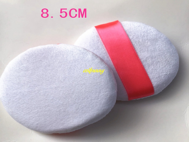 10pcs/lot Free shipping Beauty Cotton Cosmetic Puff Smooth Flawless Foundation Make Up Face Powder Puff