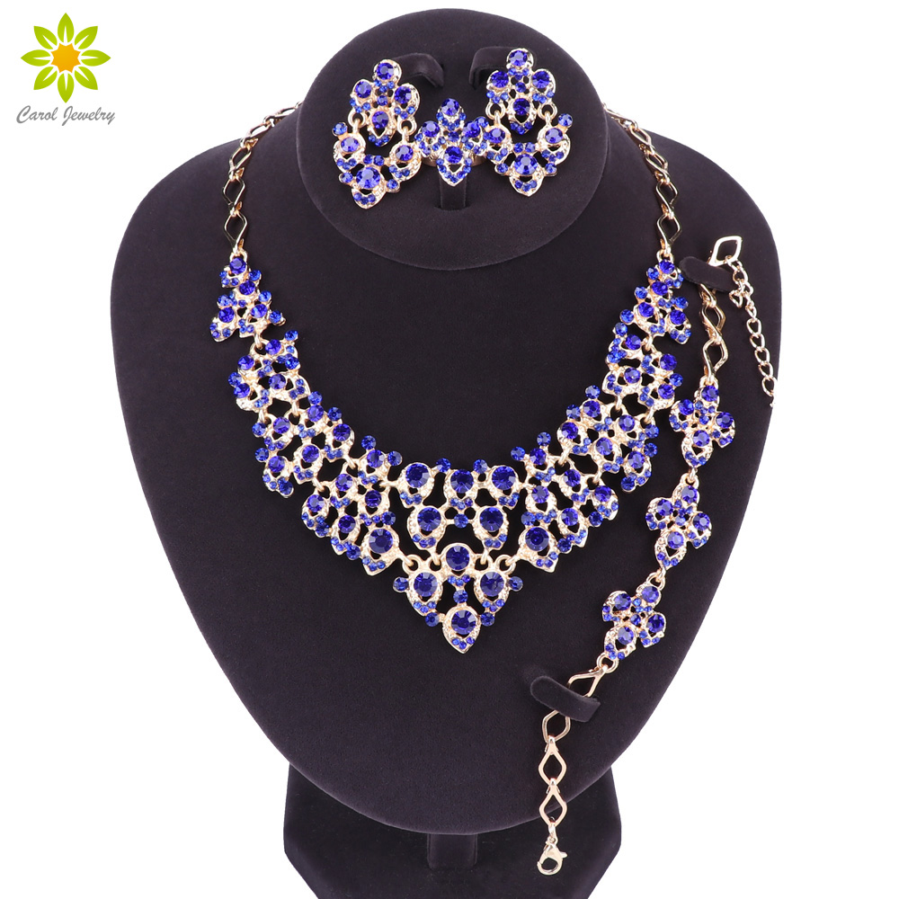 Fashion Bridal Jewelry Sets Wedding Necklace Earring Ring for Bride Party Costume Accessories Jewellery Sets Decorations Women
Fashion Bridal Jewelry Sets Wedding Necklace Earring Ring for Bride Party Costume Accessories Jewellery Sets Decorations Women