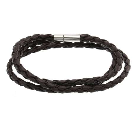 Simple New Accessories Fashion Men's Multi Woven Braided Bracelet Temperament Wild Leather Hand Rope Hip Hop Bracelet