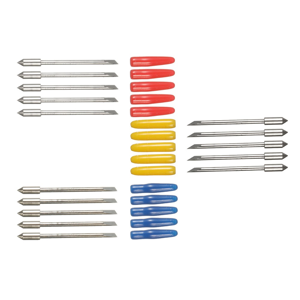 New high quality Graphtec CB09 5-piece cutter blade vinyl cutting plotter Handle Diameter: 1mm Overall Length: 20mm
New high quality Graphtec CB09 5-piece cutter blade vinyl cutting plotter Handle Diameter: 1mm Overall Length: 20mm