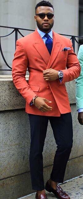 Custom Made Orange Groom Tuxedos Beautiful Men Formal Suits Business Men Wear Wedding Prom Dinner Suits (Jacket+Pants+Tie+Girdle) NO;667